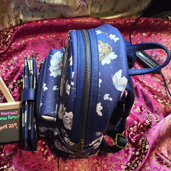 Loungefly Disney Aladdin Raja Starry Night Mini Backpack + Wallet Set main image 4